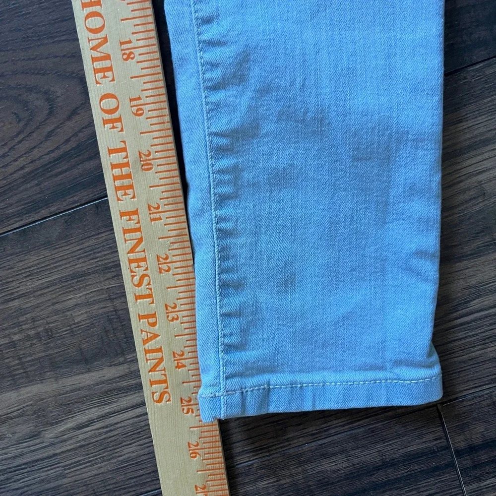The Childrens Place Super Skinny Jeans Light Wash Blue Slim Fit Kids Size 12